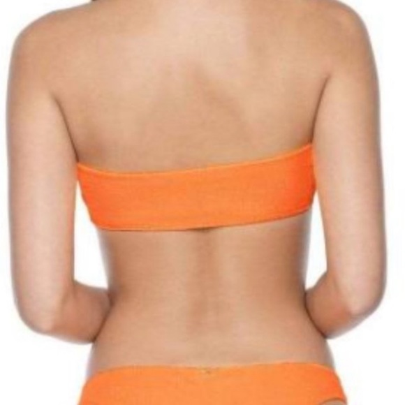 Pilyq Papaya Reef Tube Bandeau Top NWT - Picture 2 of 7